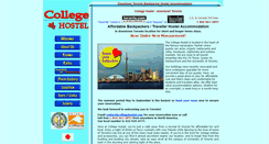 Desktop Screenshot of collegehostel.com